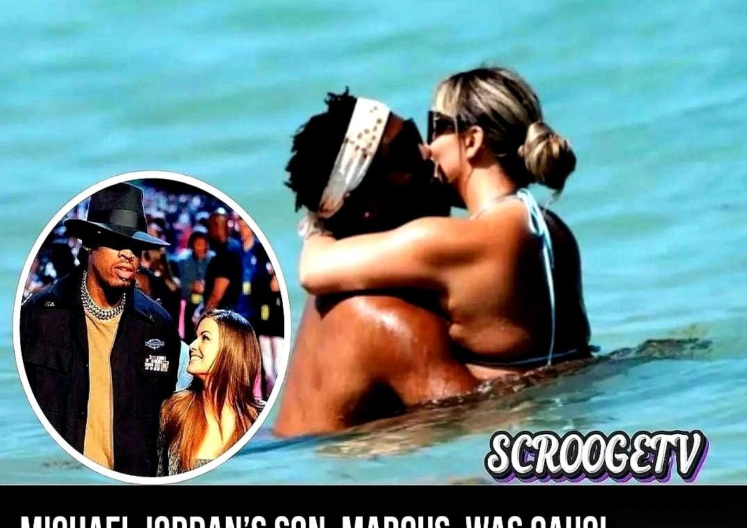 乔丹他儿子，真绝了。前脚刚跟他爹队友皮蓬的前妻掰了，后脚就无缝衔接了他爹另一个