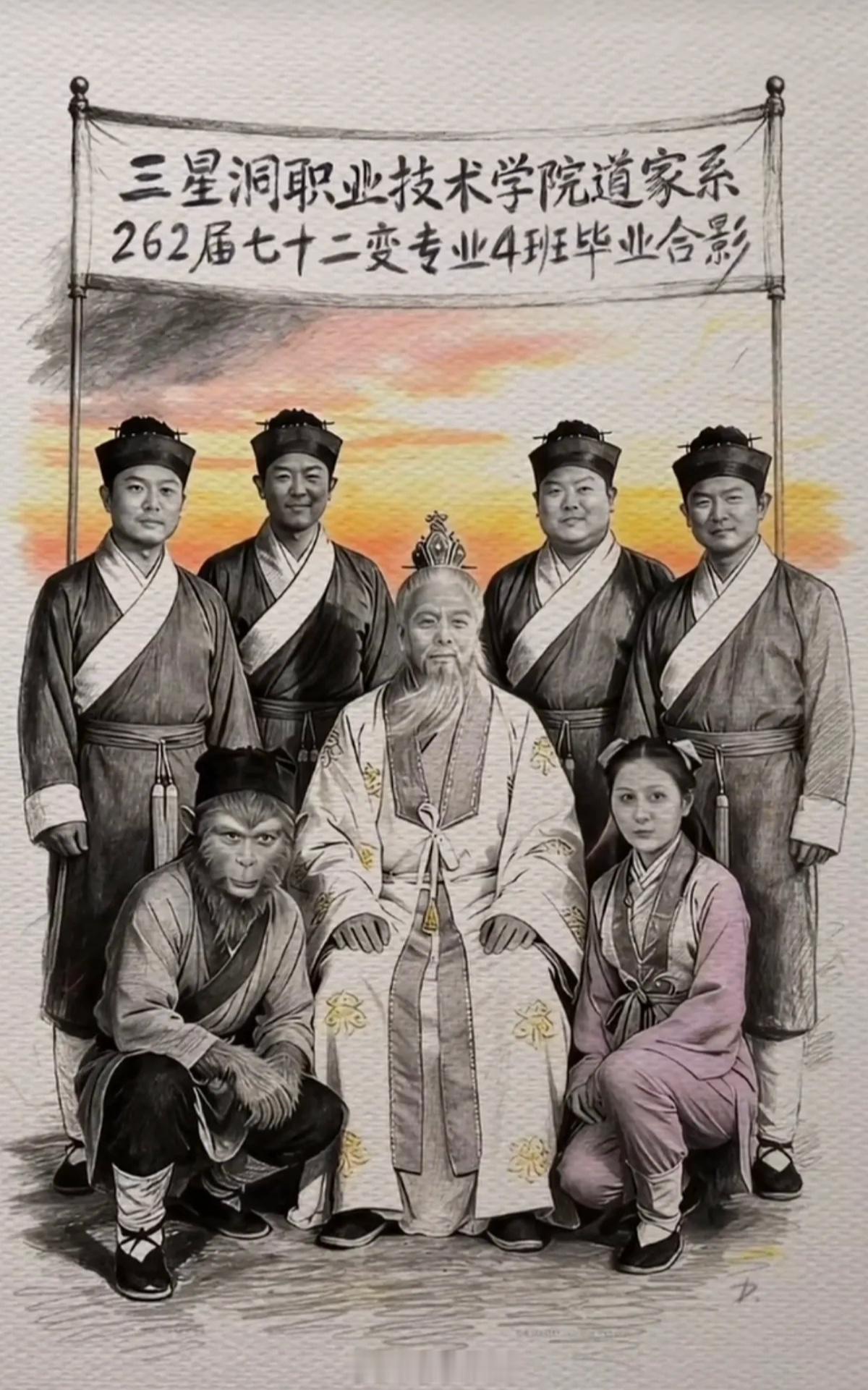 孙悟空的毕业照