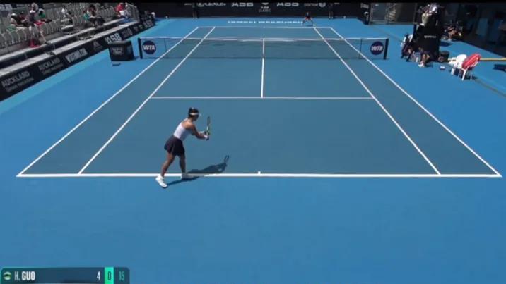 #2026赛季WTA250奥克兰站女单资格赛#北京时间1月3日早晨，2026赛