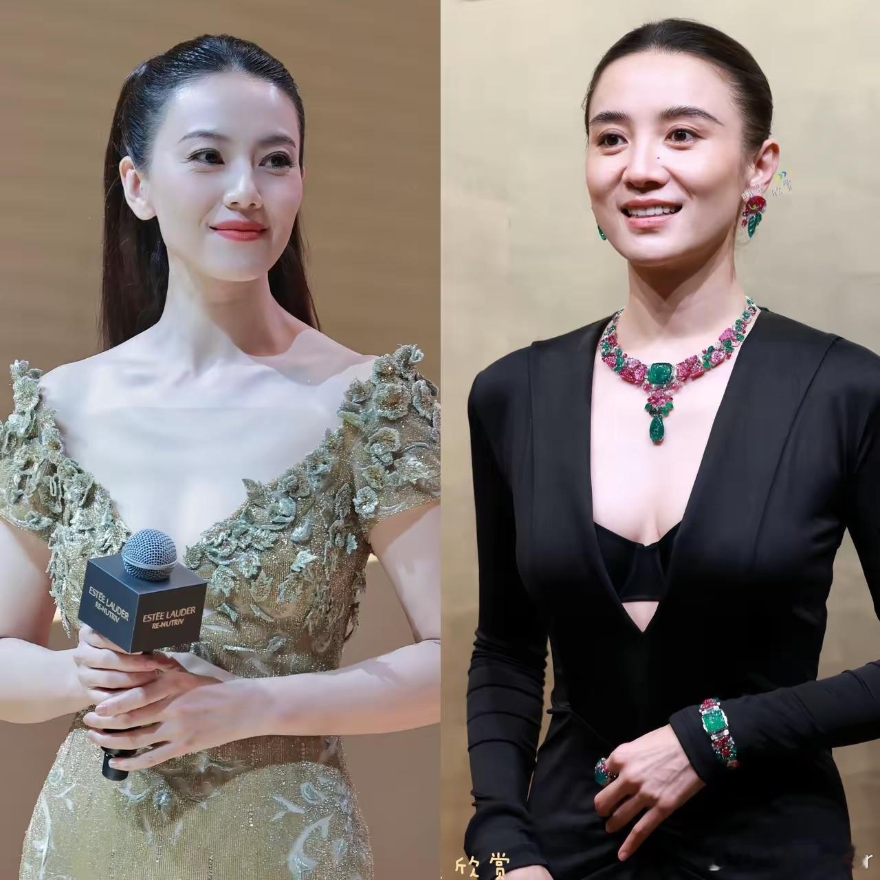 高圆圆活动造型一曝光我瞬间就理解宋佳了明明是顶级美人长相，为啥偏偏情有独钟大光明