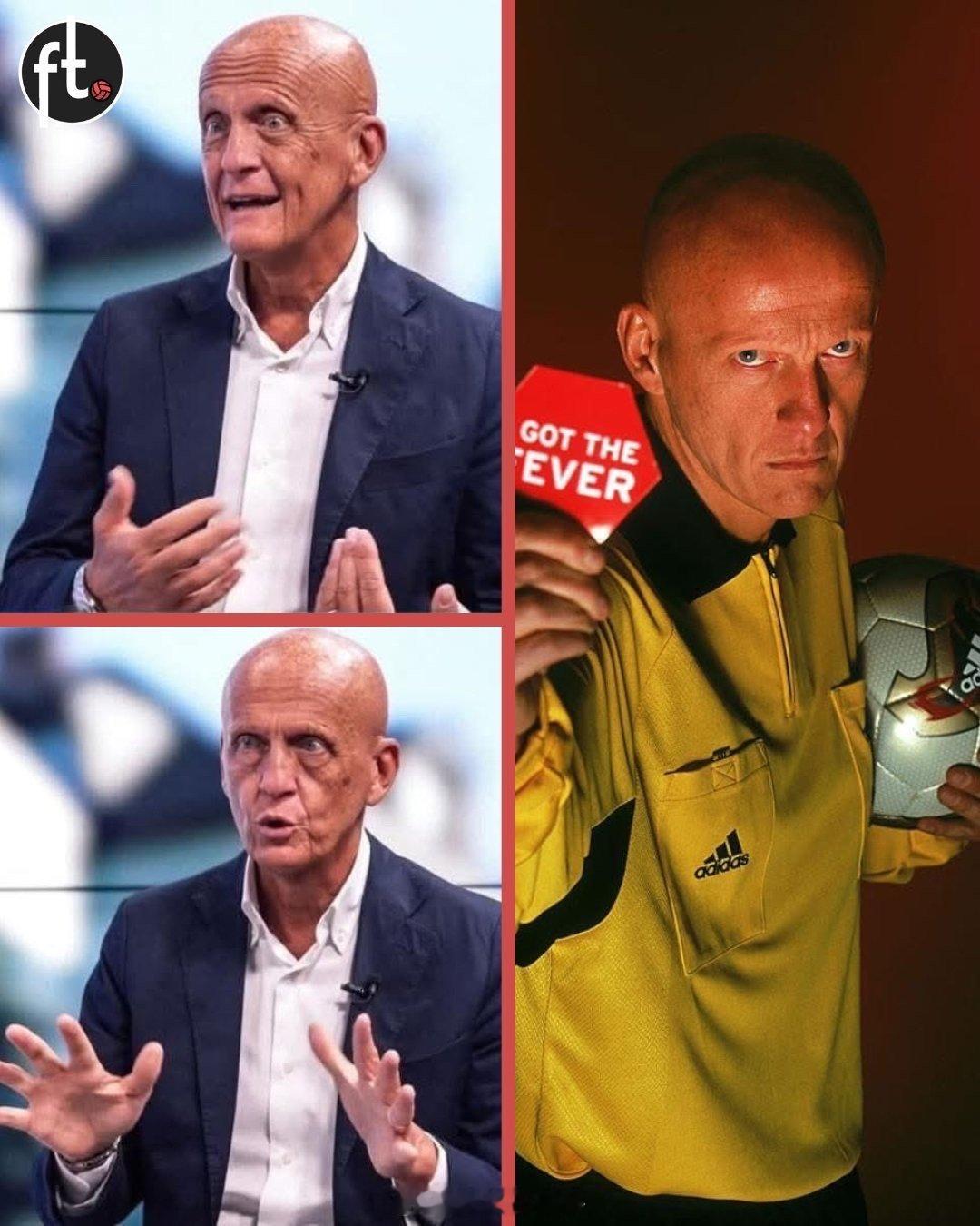 光头裁判科利纳：“我记得他们让我执法2002年世界杯决赛，巴西对德国的那场。我得