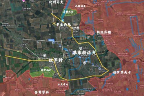 发现了一个很恐怖的事情，这一次，俄军在红军城的包围圈，包围范围特别的大。比以往任