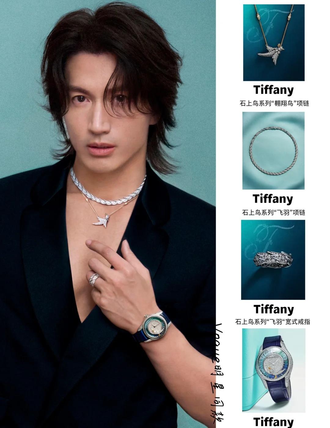 言承旭解锁Tiffany品牌大使｜贵气感焊在身上Tiffany官宣言承旭成为品