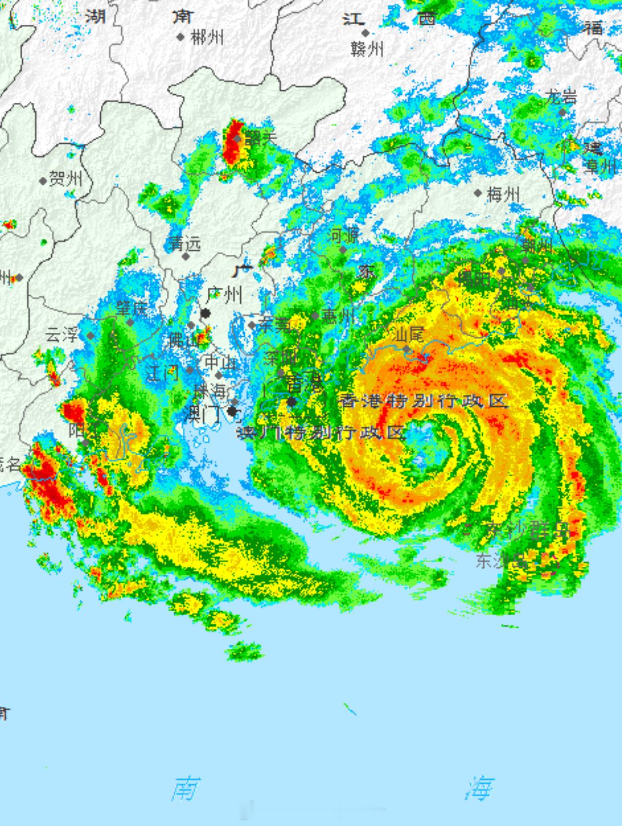 气象观察团台风红霞台风红霞即将登陆【中央气象台发布今年首个台风红色预警】由于台风