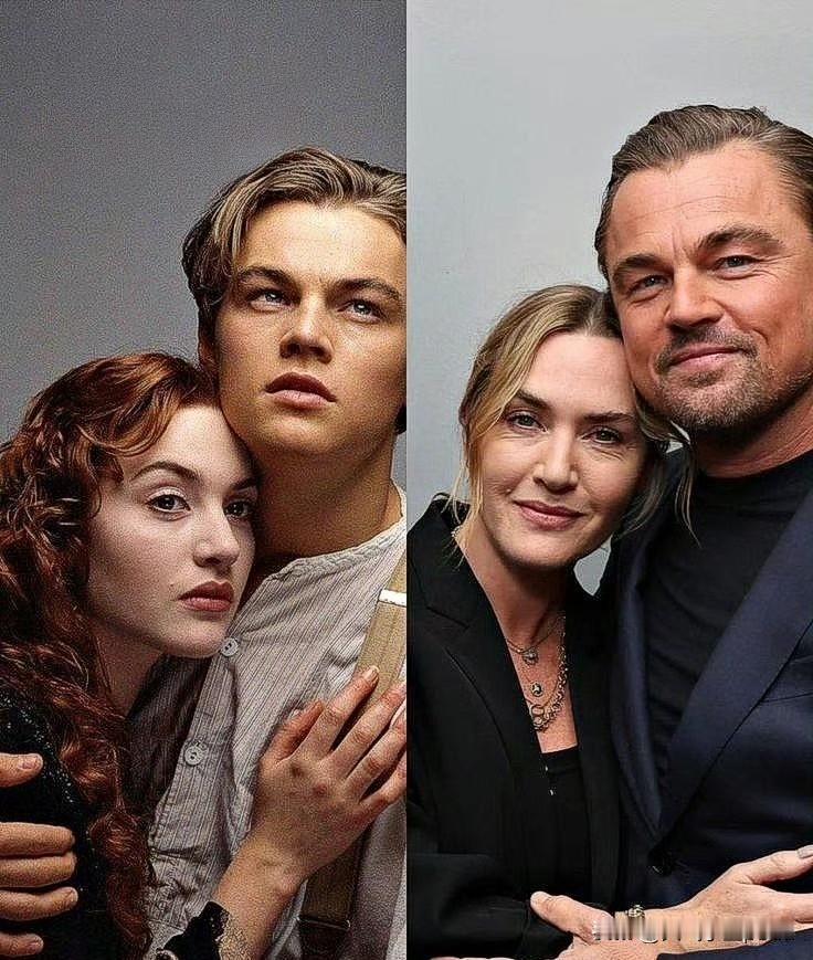 莱昂纳多从惊艳全球的“杰克”变成了放飞自我的“老李”，凯特也从肉感的玫瑰蜕变成了