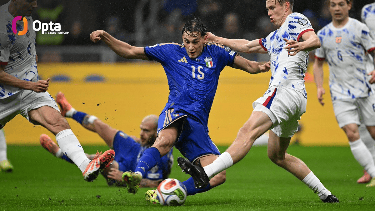 20岁埃斯波西托破门, 成意大利队史第4年轻的“三球”球员