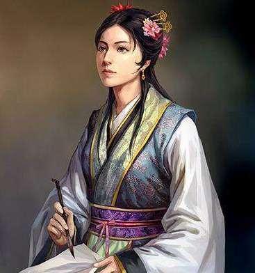 207年，34岁的蔡文姬嫁给了22岁的董祀，新婚之夜，儒雅帅气的董祀看着已是三婚