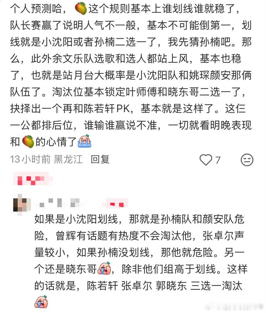 披荆斩棘二公谁会被淘汰🤔二公淘汰悬念拉满，网友热议名单出炉，张卓尔、叶润泽、陈