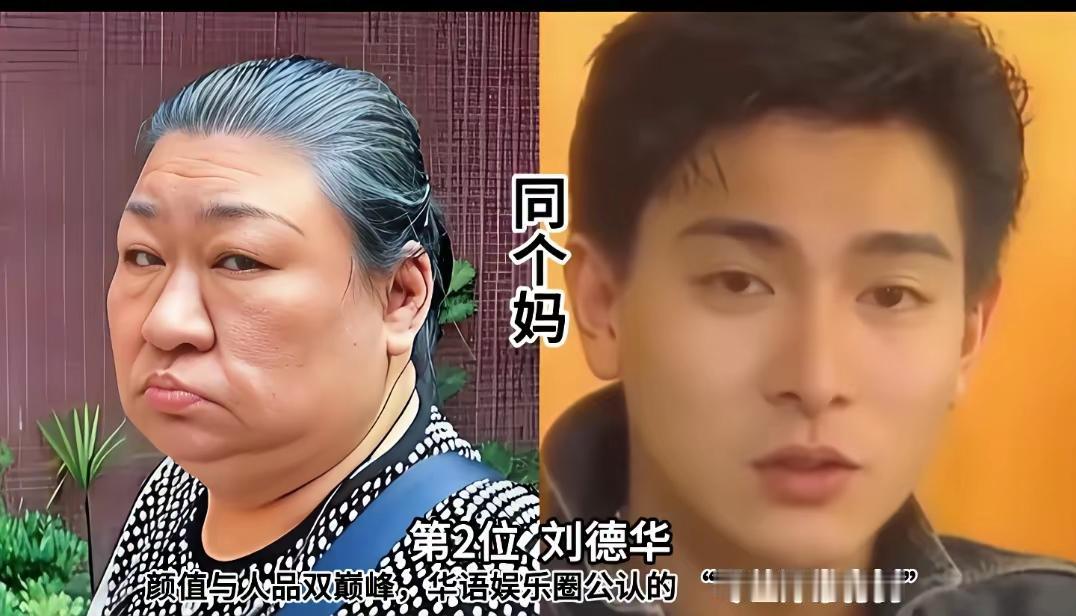 张学友的兄弟和他长得还是很像的，不过还是张学友的眼睛更漂亮一点。这俩看起来倒是颜