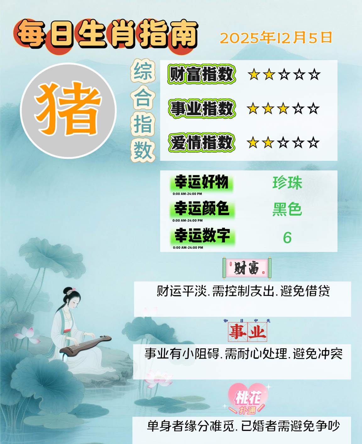 每日生肖指南｜12月5日子鼠纳财事业顺，丑牛投资小利好，寅虎有冲慎行动，卯兔收