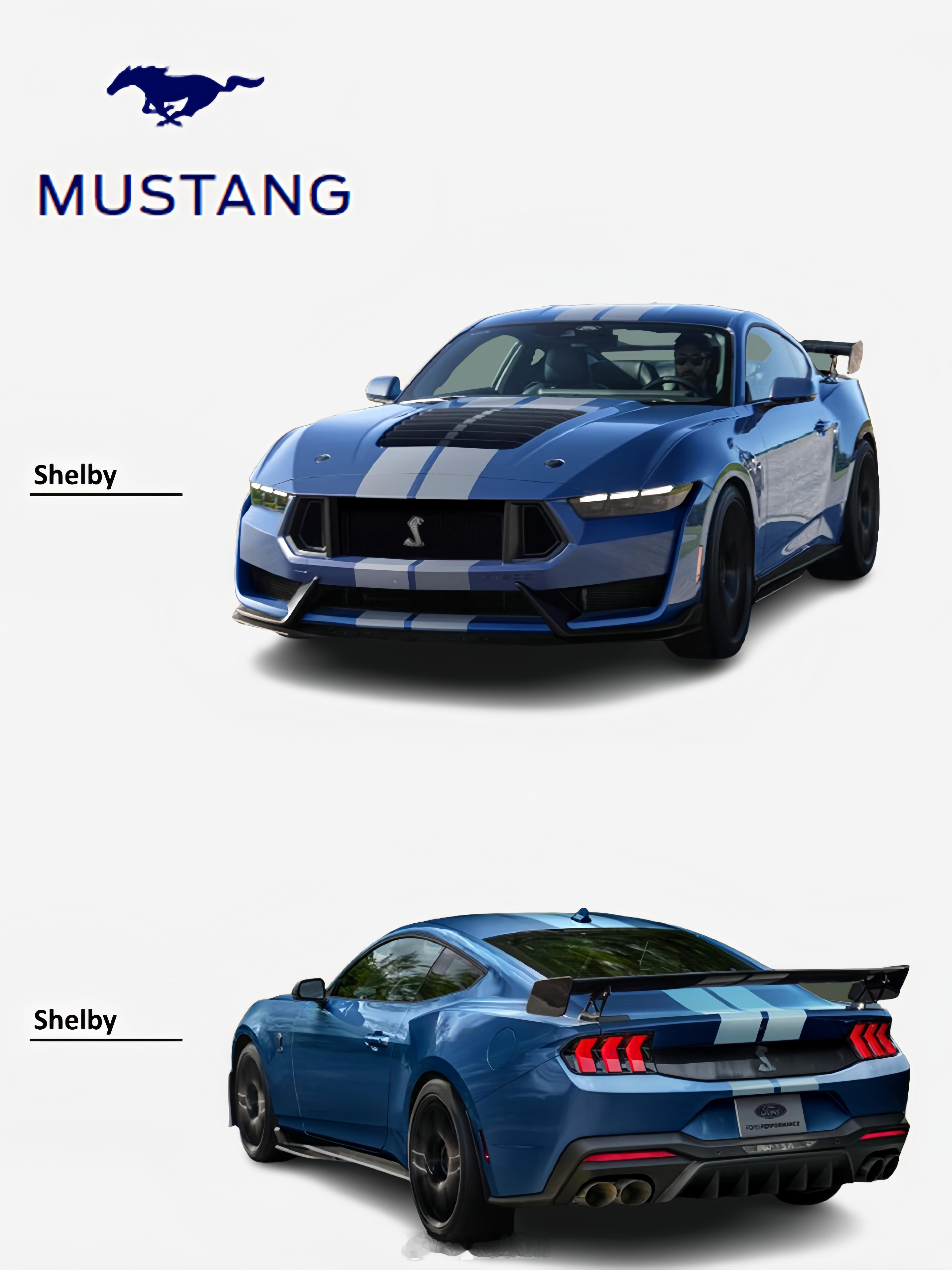 新福特MustangShelbyGT500新老福特MustangShel