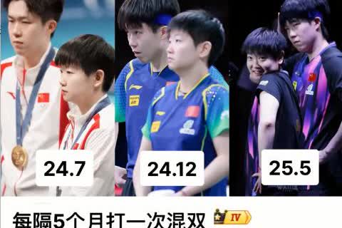 怎么每五个月打一次混双呢？本来以为多哈就是结尾了，结果是未完待续，你俩是不是