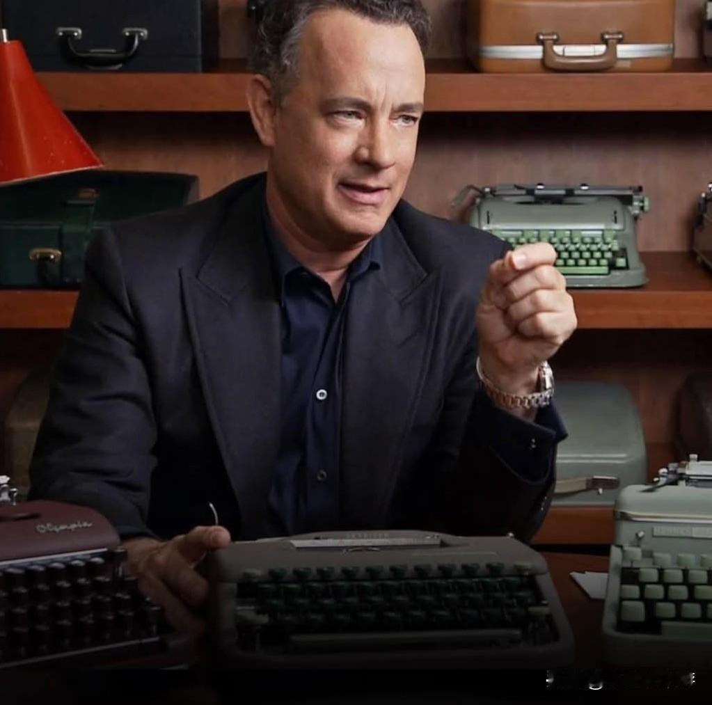 好莱坞男演员汤姆·汉克斯拥有世界上最特别的收藏之一：超过250台打字机。这些打字