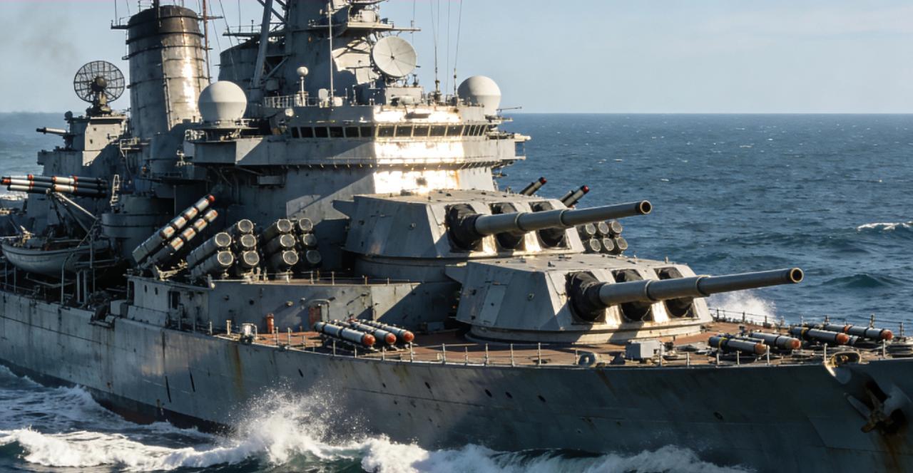 特朗普为何要“重启”战列舰2025年12月22日，佛罗里达州海湖庄园的揭幕