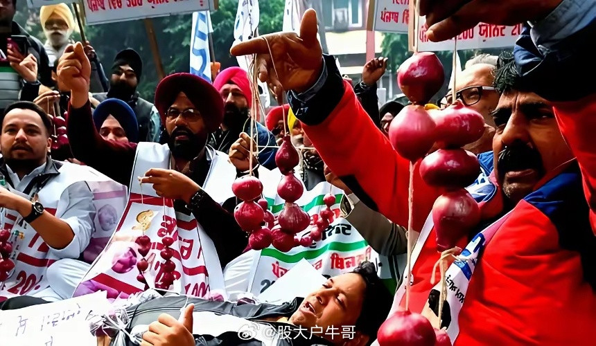 印度“洋葱危机”：几毛钱的配菜，为何能搅翻一个国家？在中国，洋葱是几毛钱一斤的配
