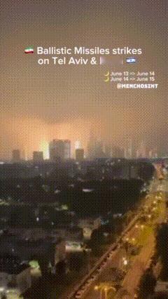 伊朗终于搬出巨型炸弹，末端加速至15马赫，不断命中以色列：死伤393人！15