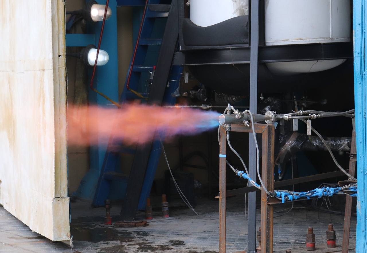 【俄航天局完成RD-0177M液氧甲烷发动机点火装置首次点火试验】俄罗斯航天局所