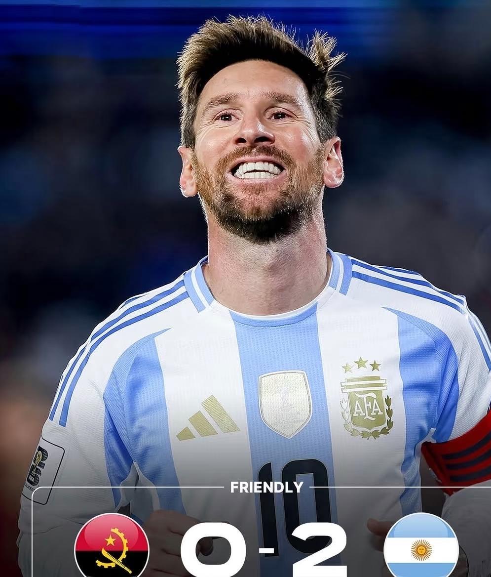 阿根廷2-0客胜安哥拉，梅西浪费机会仍1球1助，不得不承认4大事实！第一，梅西