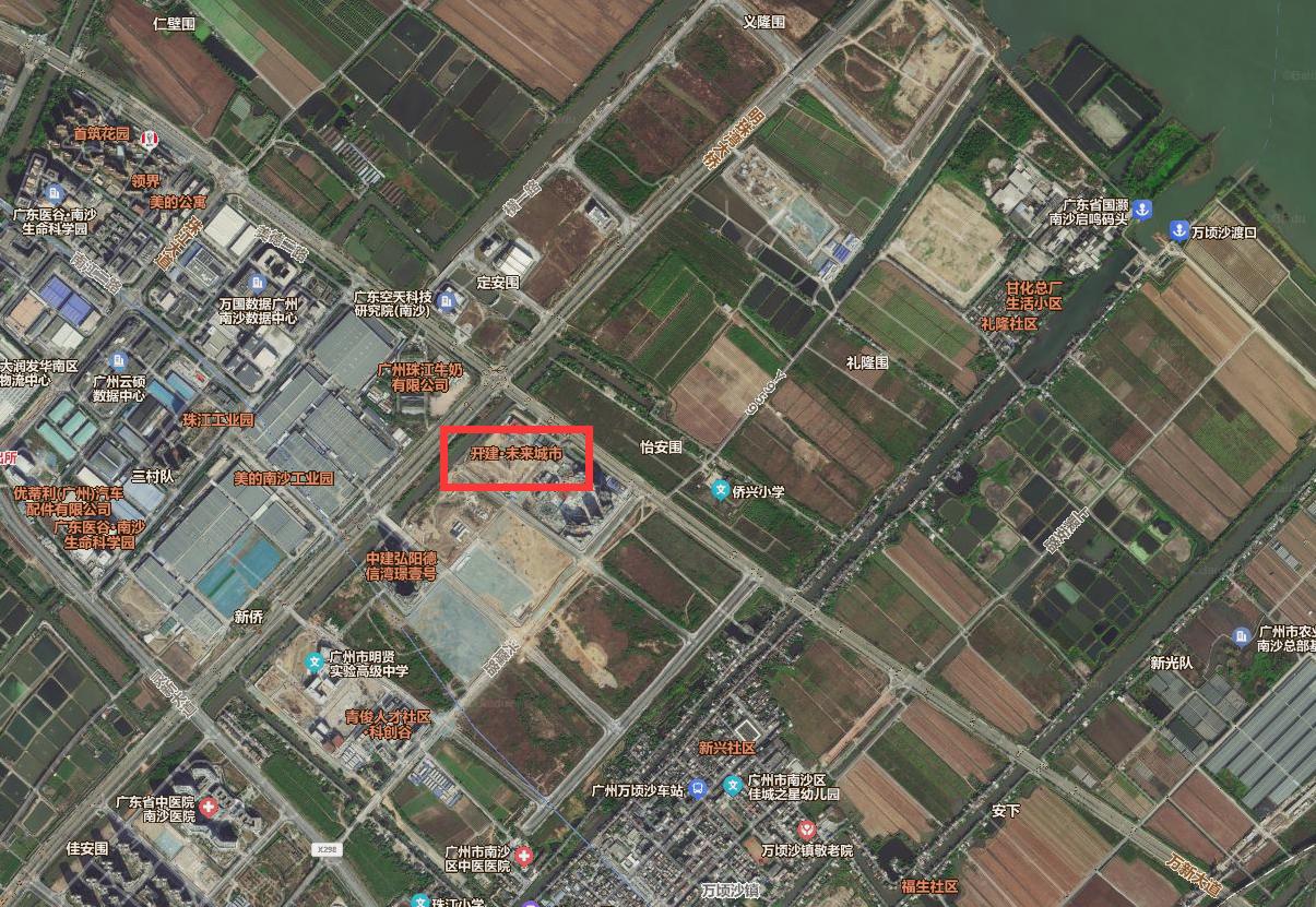 【南沙开建楼盘开启新命名模式！】之前开建官方推文介绍中，突然在南沙枢纽板块有一个