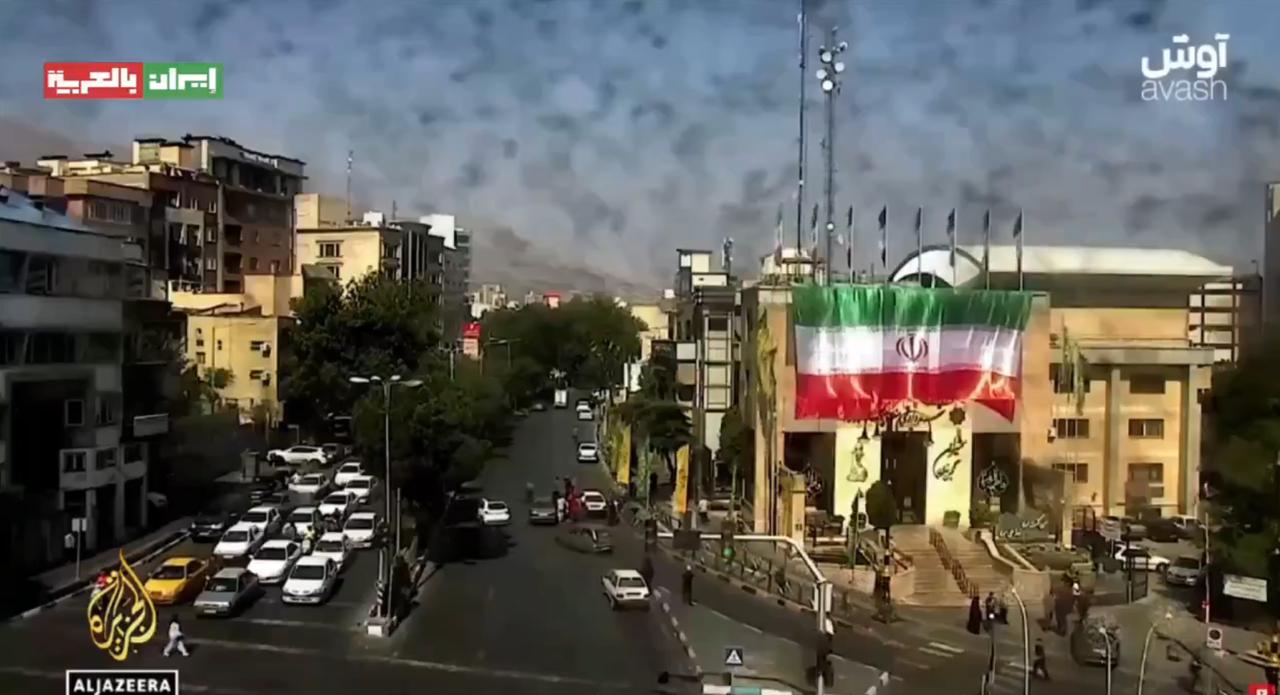 半岛电视台播出了一部纪录片，其中包含一段高清视频，记录了近期以色列对德黑兰塔吉里