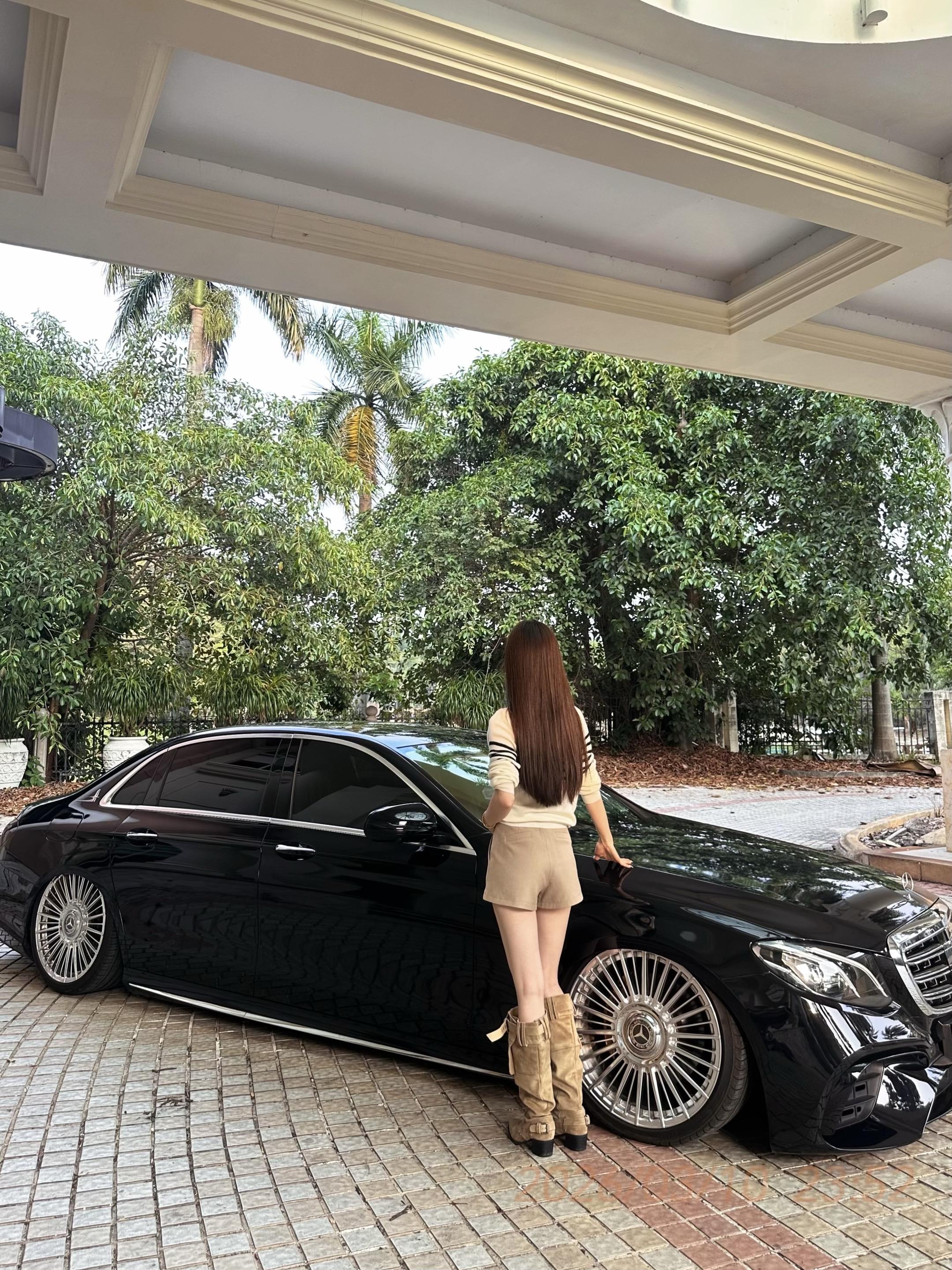 没有车模？ 老婆安排上