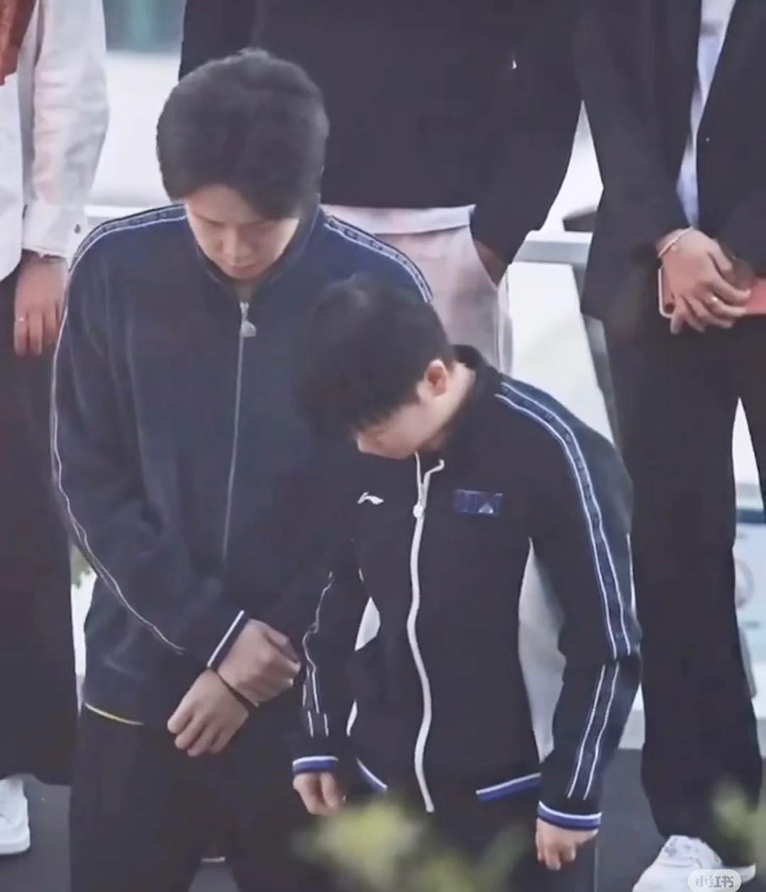 两小只实在貌美，王楚钦孙颖莎比赛加油不说了不说了，看实况吧