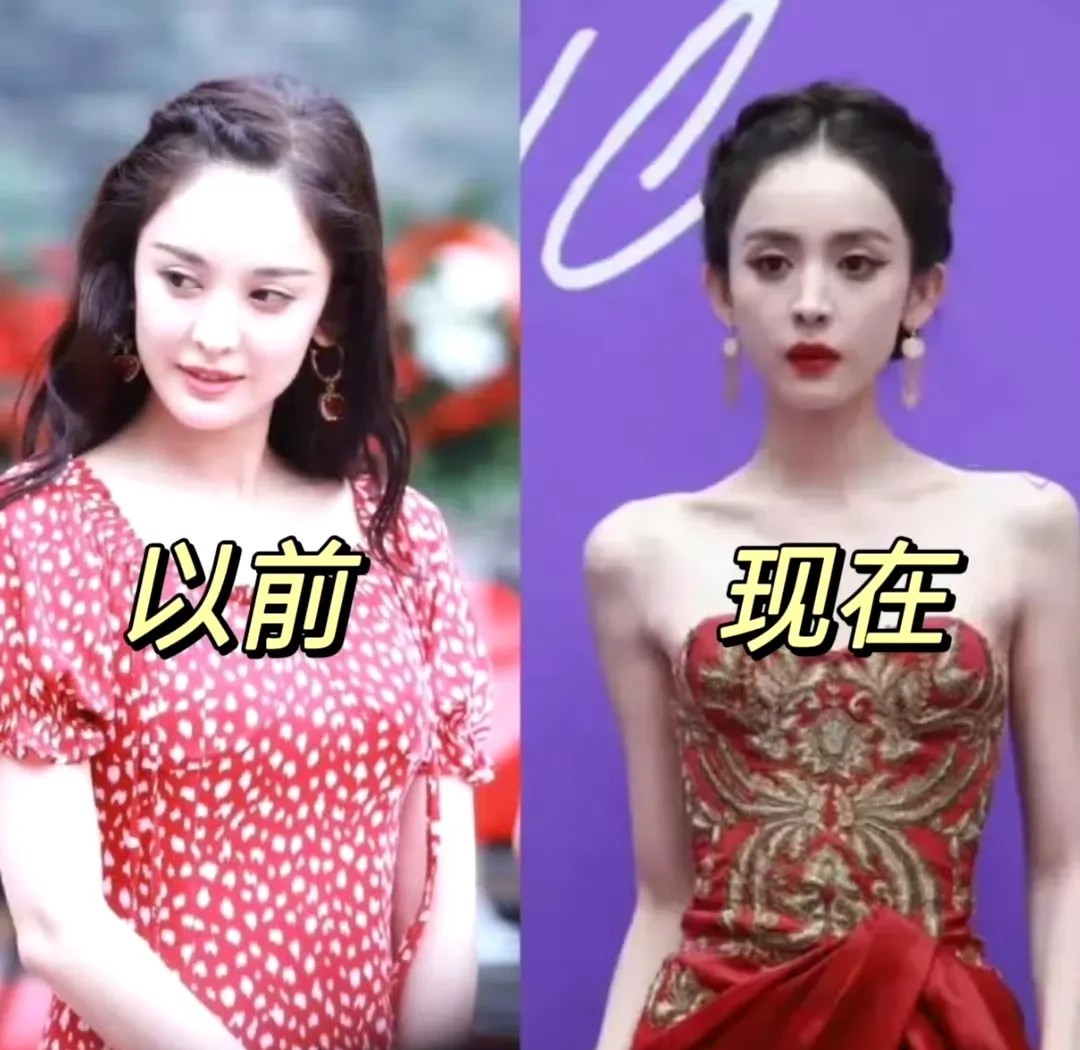这估计是娜扎最胖的时候了，当时也好美丽娜扎最胖的时候也不过110斤，她可是17