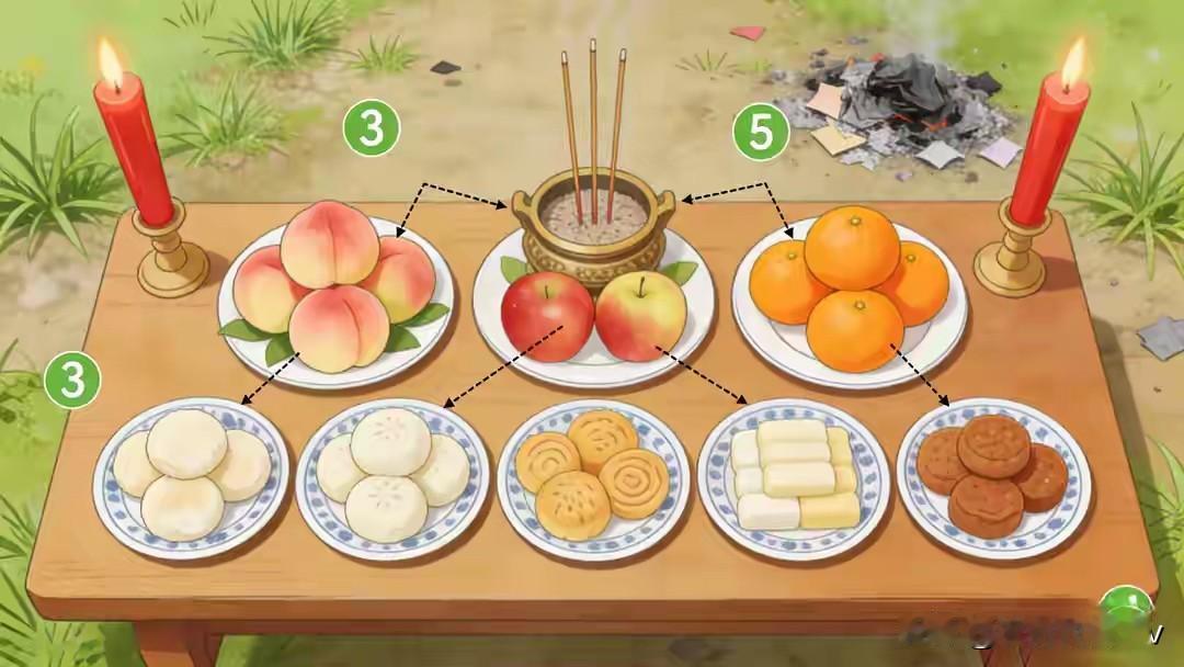 清明上坟供品有讲究：3样水果不能摆，2种点心要避开，老规矩别丢。清明将至，公