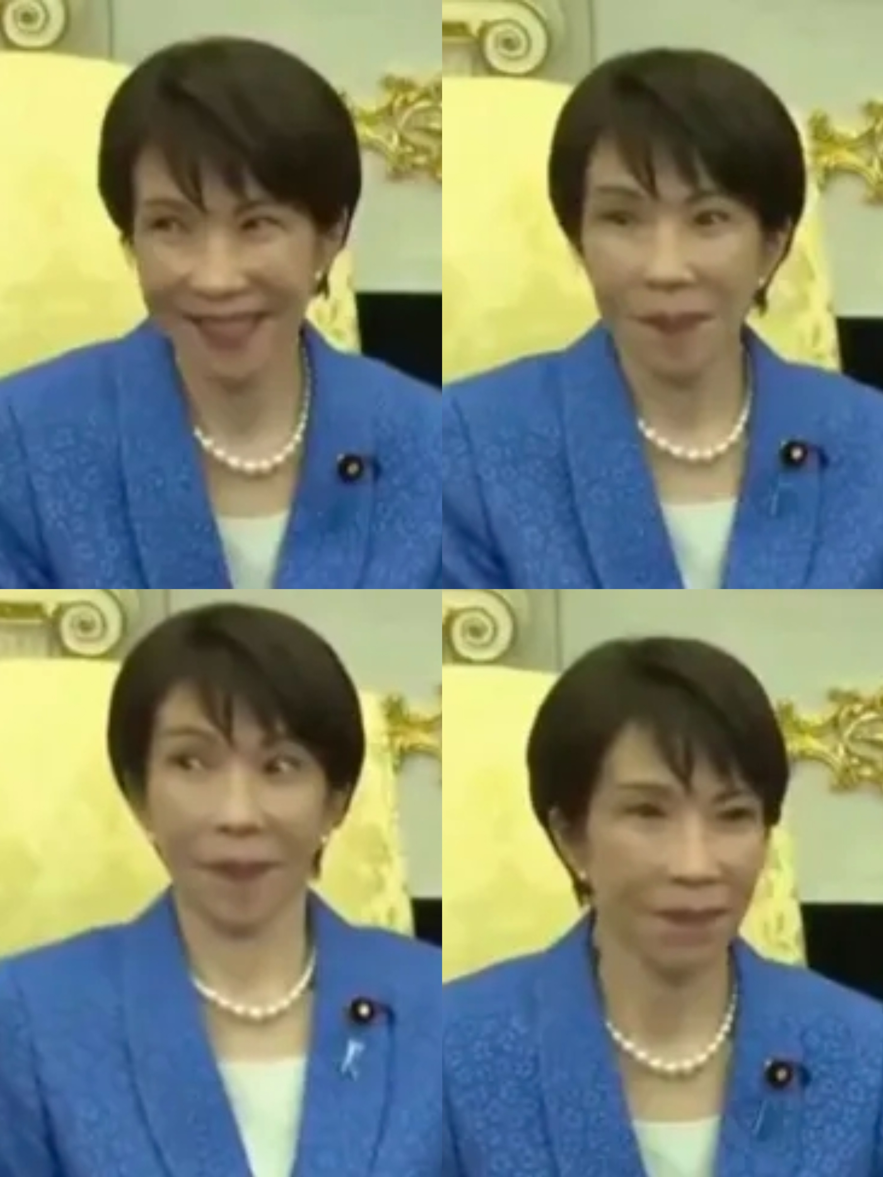 《高市早苗的微笑》，21世纪的《蒙娜丽莎的微笑》，川普是21世纪的达芬奇