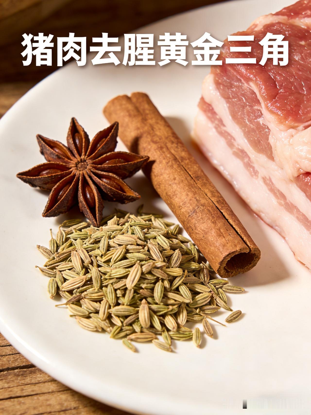 我将【㊙️30年卤菜师傅的去腥顺口溜！学会这3组公式，肉类再腥也能变香】?