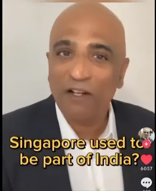 真成印加坡了。印度博主在TikTok科普新加坡历史：新加坡是印度的一部分、它
