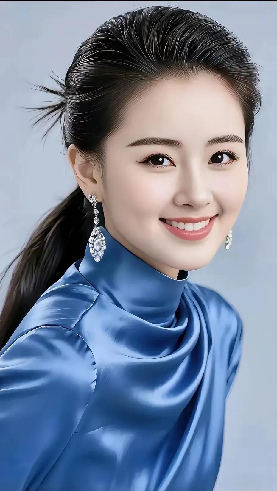 微笑日里赏美颜，女士笑容最好看。回眸一笑百媚生，恰似春风拂柳轻。