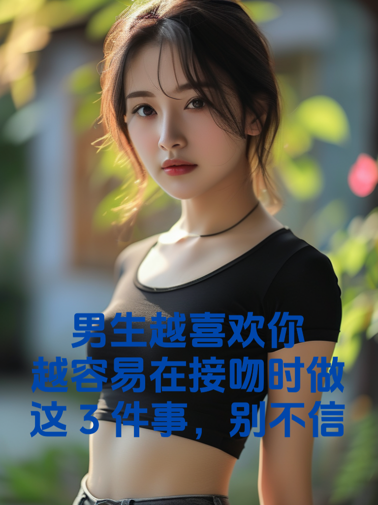 男生越喜欢你，越容易在接吻时做这3件事，别不信