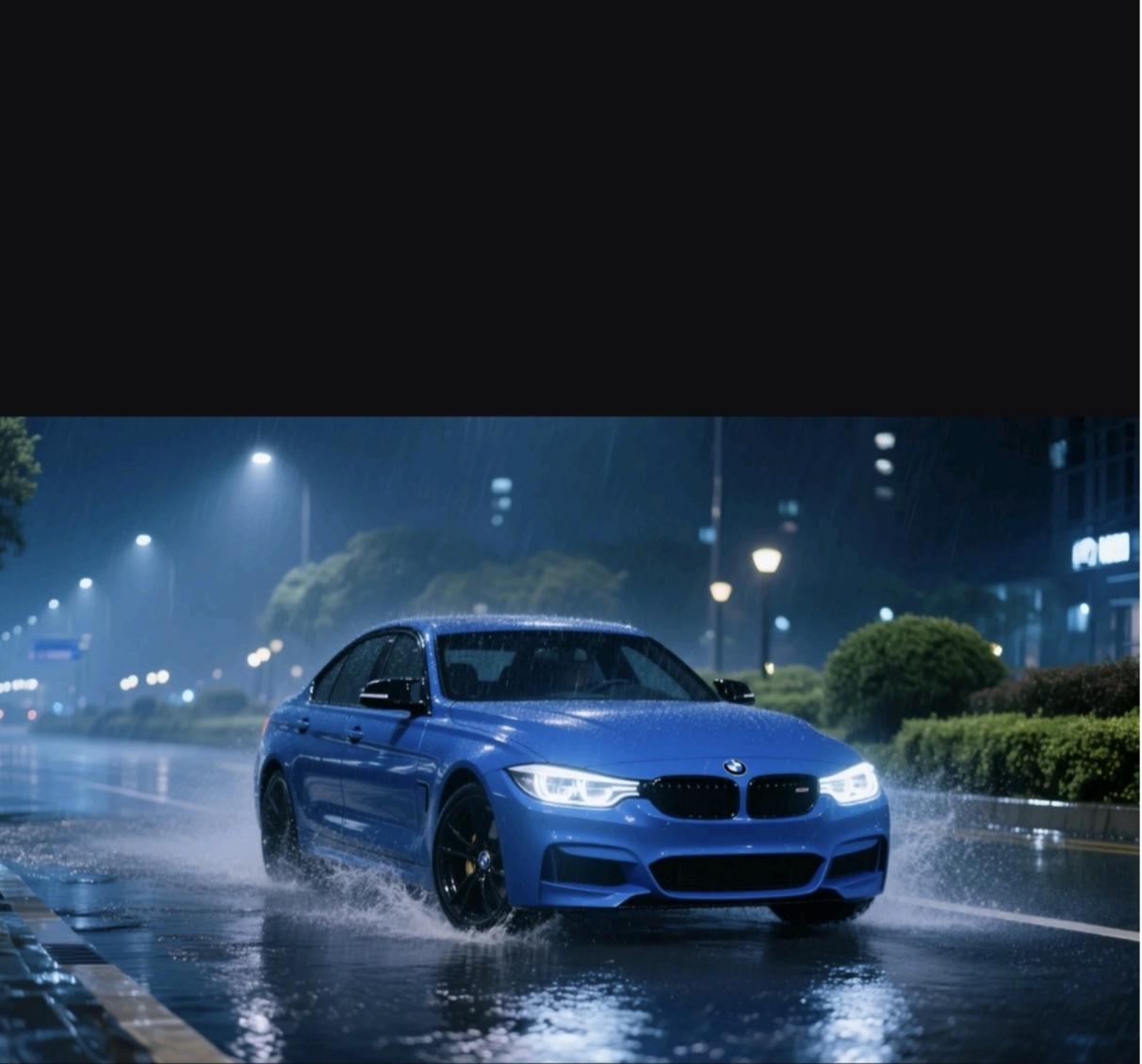 乐山街头一辆宝马车突然失控，连续撞上十几辆车，现场一片混乱，车辆东倒西歪