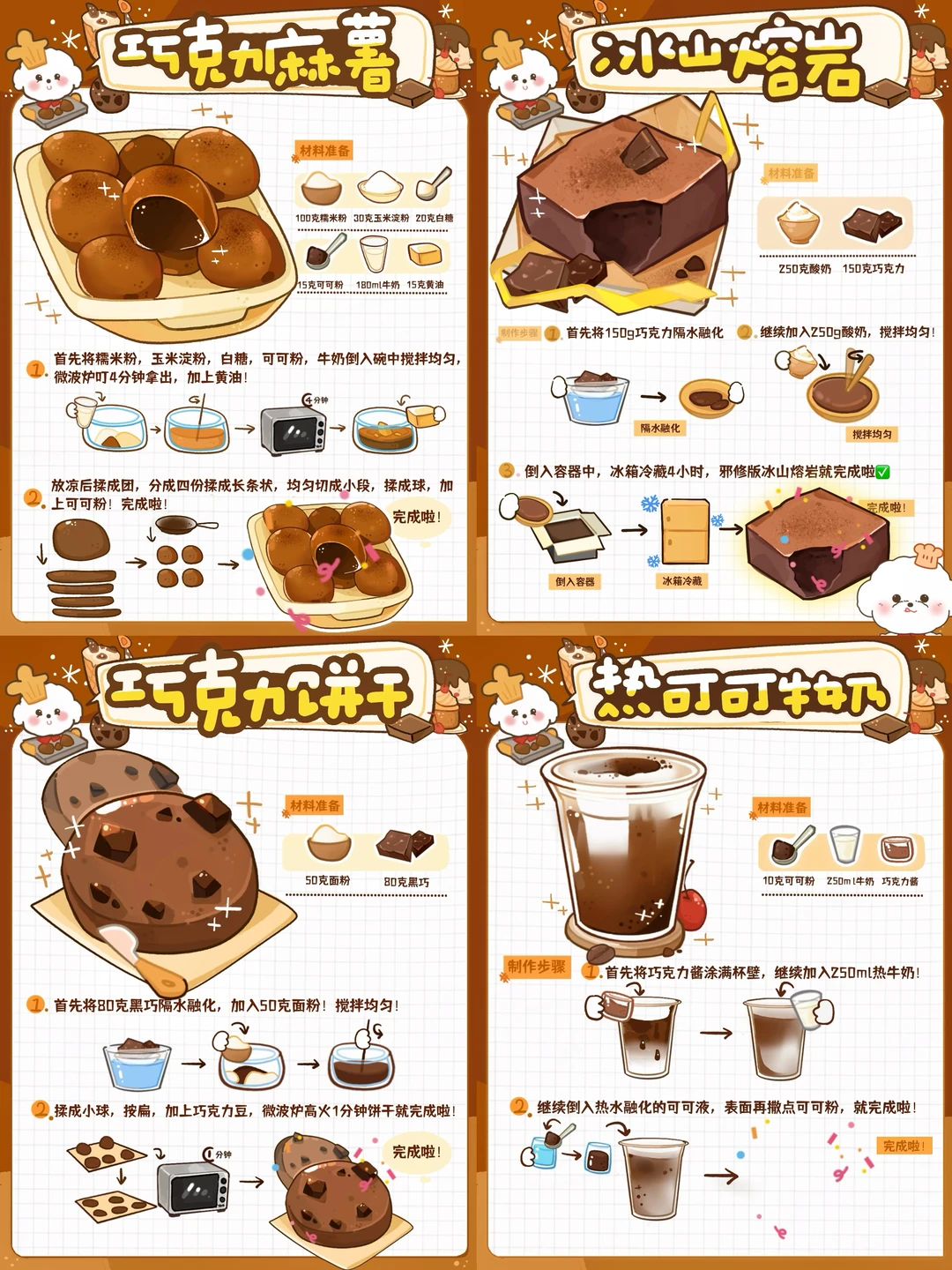 冬天的快乐是巧克力给的！超10w人看过的合集