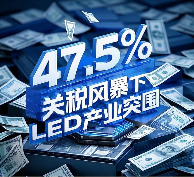 划着断桨出海: 47.5%关税高压下的中国LED产业