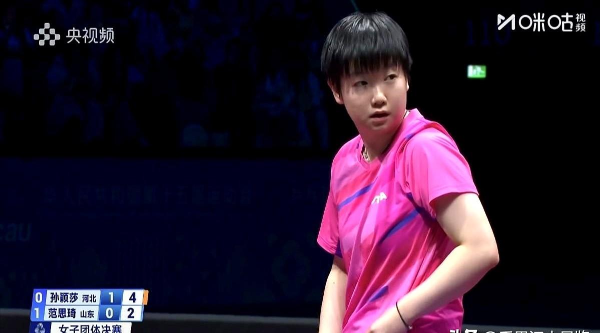 孙颖莎的爆火，真不是光靠打球好。看看数据就懂了。2023年德班世乒赛，她一个