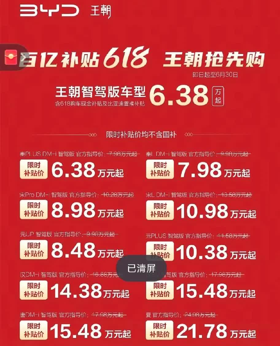 比亚迪率先打起价格战，谁能扛住比亚迪这波降价潮？背后有三个原因。首先，比亚迪今年