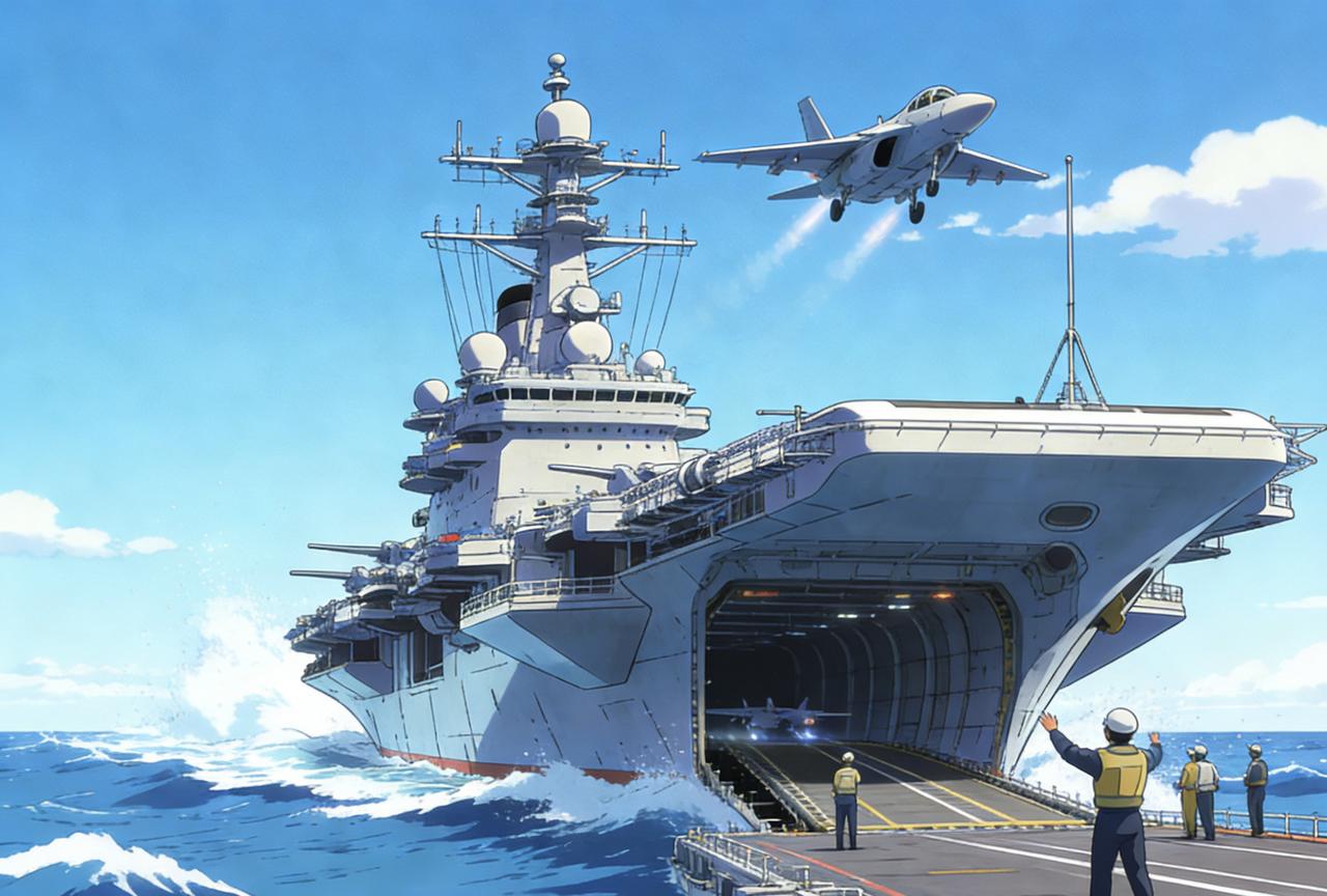 众所周知法国只有一艘戴高乐号航母满载排水量稍逊色咱们国家的076毕