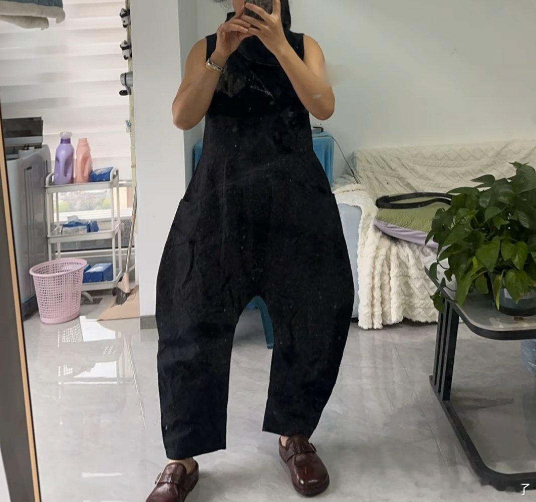 今年流行的弯刀裤，一不小心会穿成c位这样的