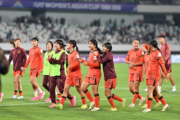 中国U17女足6比0缅甸U17女足 2026年亚足联U17女足亚洲杯暨新一届