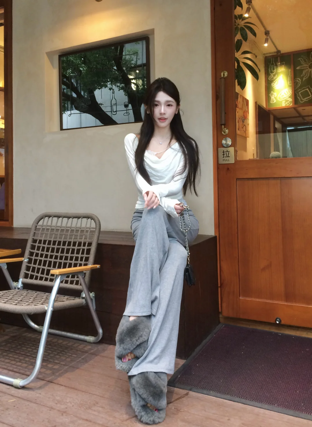 ootd｜慵懒感穿搭、好温柔呀～