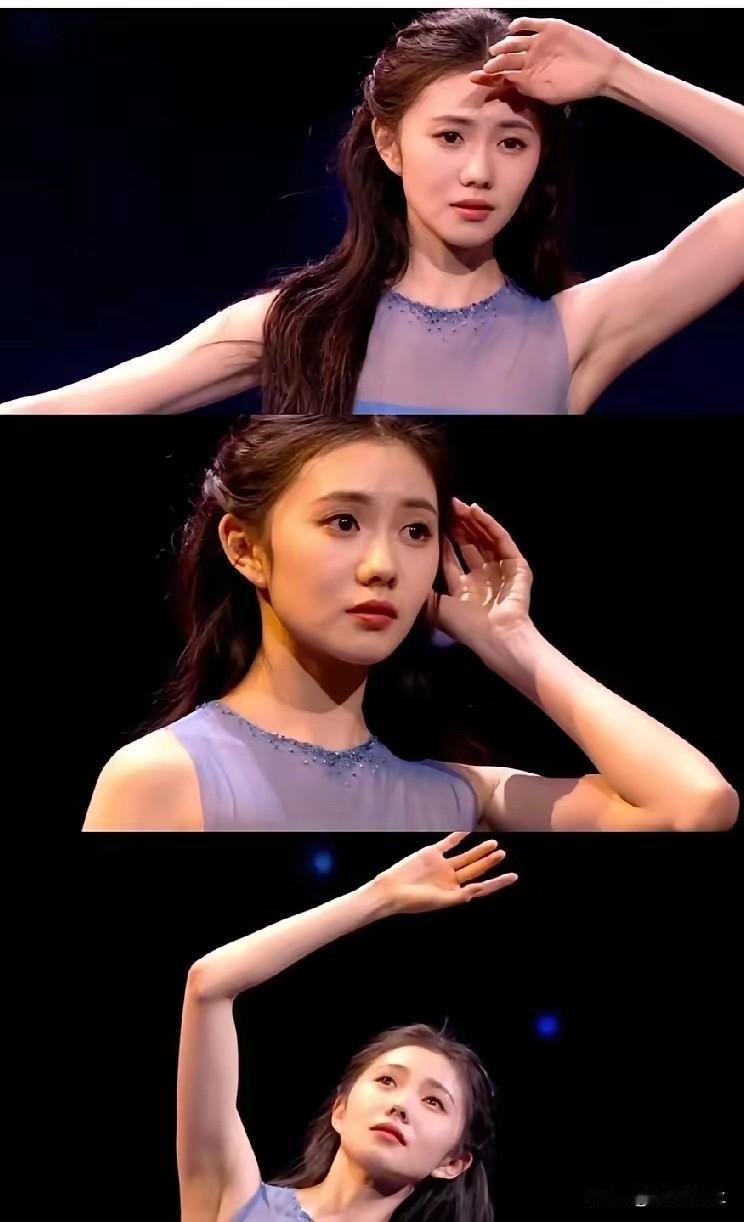 大家发现了没有？今年春晚最让人忘不掉的，居然是刘浩存的一支舞！你看她在《梦底