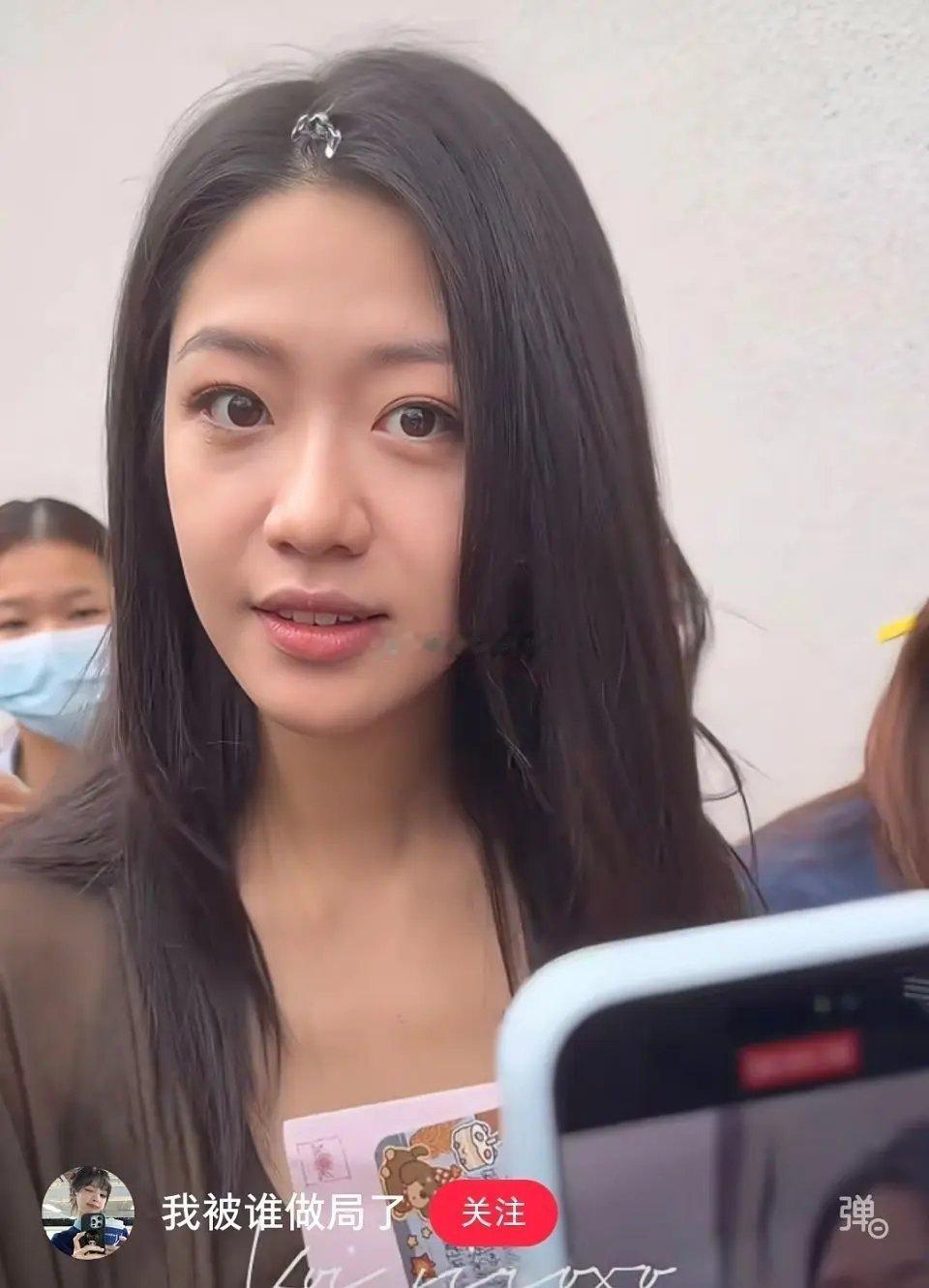 向涵之是不是只适合远景,离得近了发现状态不行