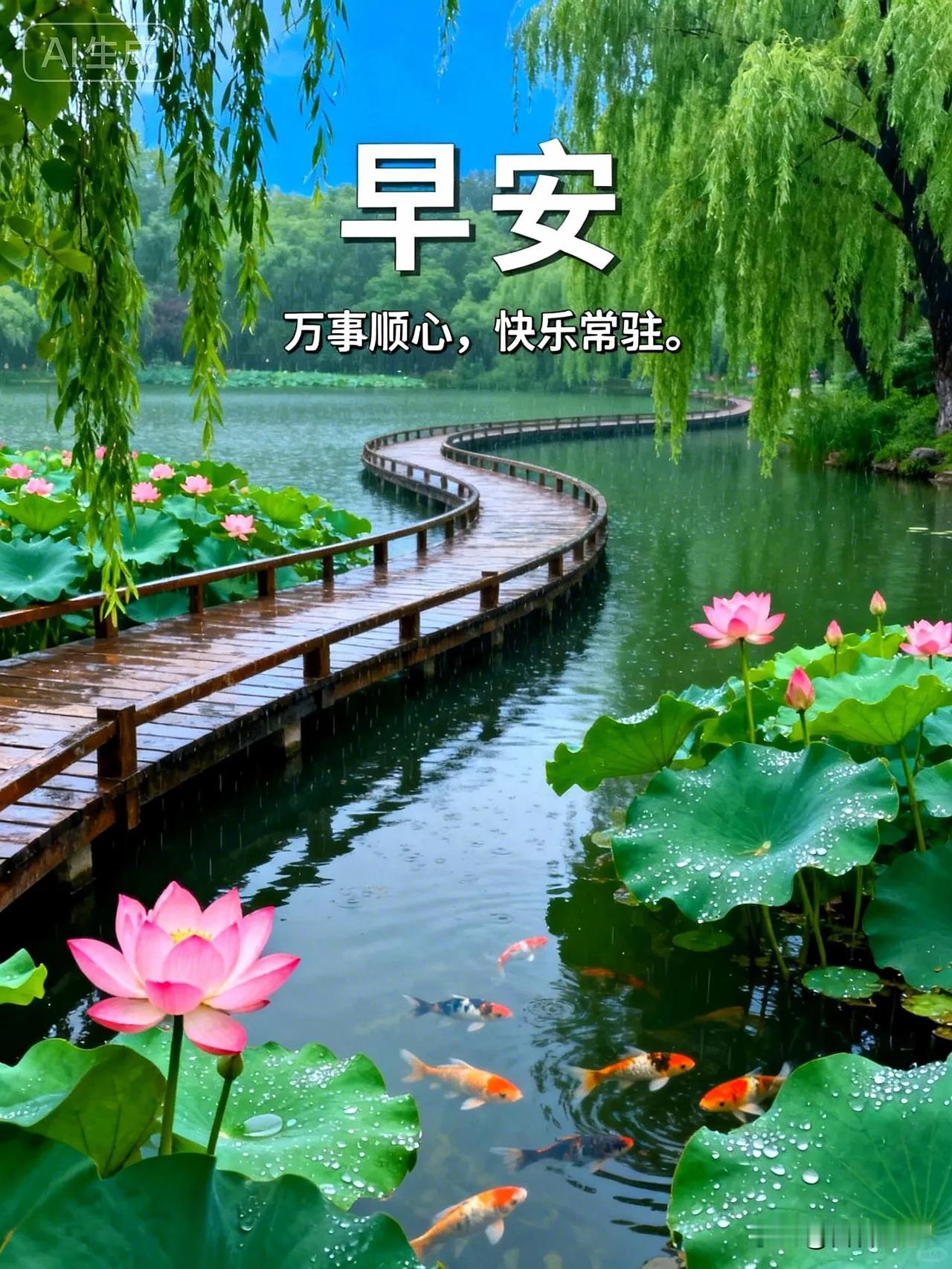 日子平淡珍贵，健康即是福气。愿心中常有暖意，遇见皆是温柔，早安。