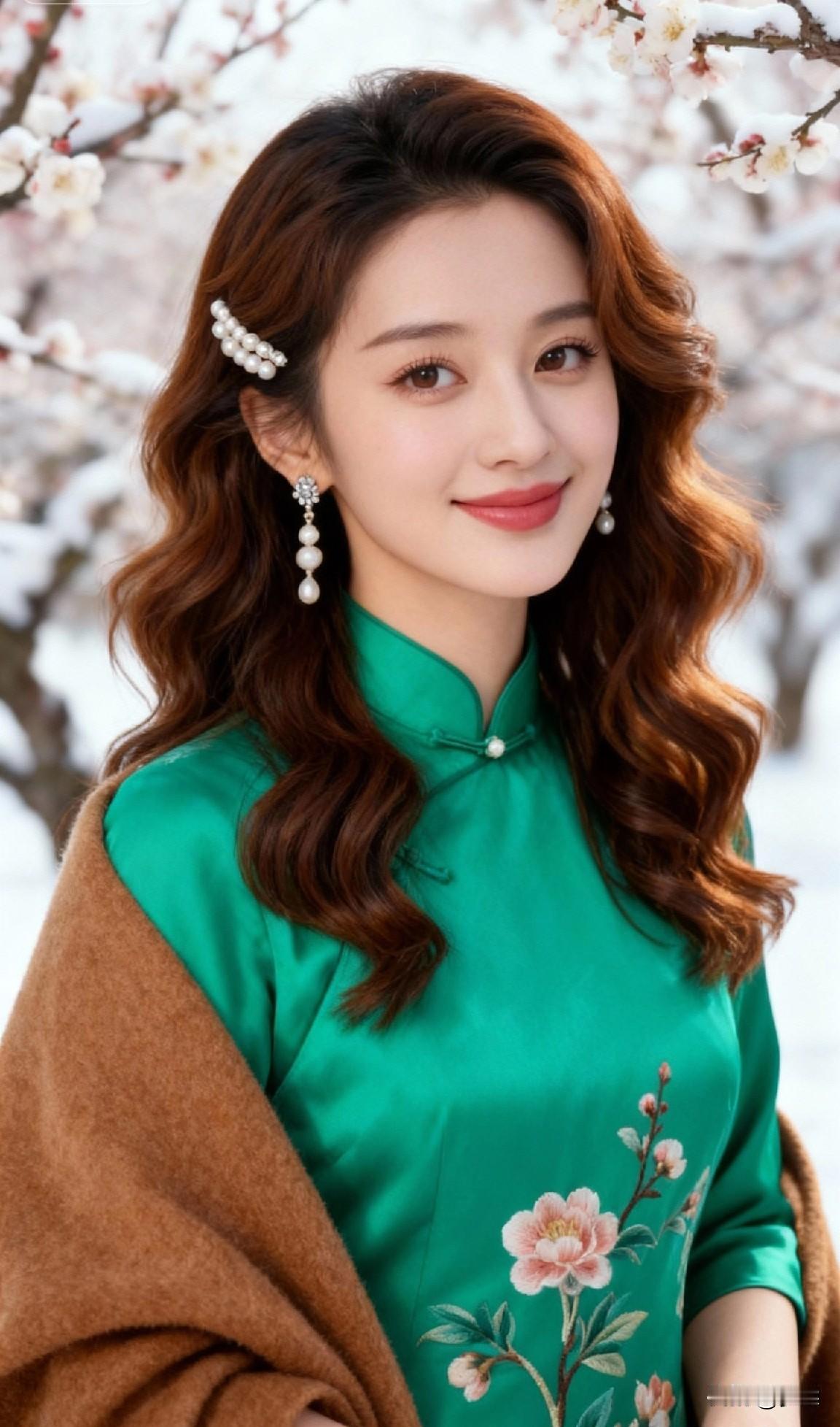 穿旗袍拍照有多美古风旗袍，优雅大方，美丽动人！