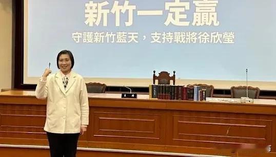 吃相有点难看！38位蓝委力挺徐欣莹竞选新竹县长对手陈见贤不满愿徐继续在立院