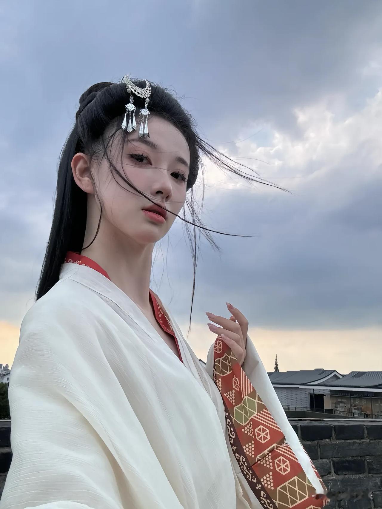 古风少女，云海漫步，梦回大唐