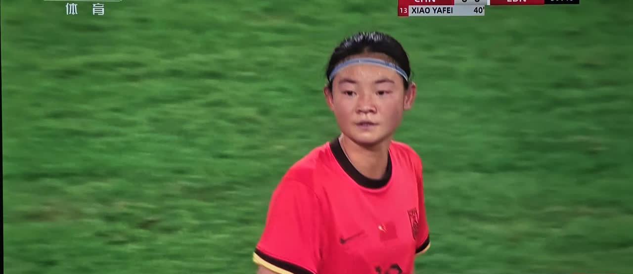 40min，6:0！中国玫瑰绽放！唉，人贵有自知之明。黎巴嫩女足