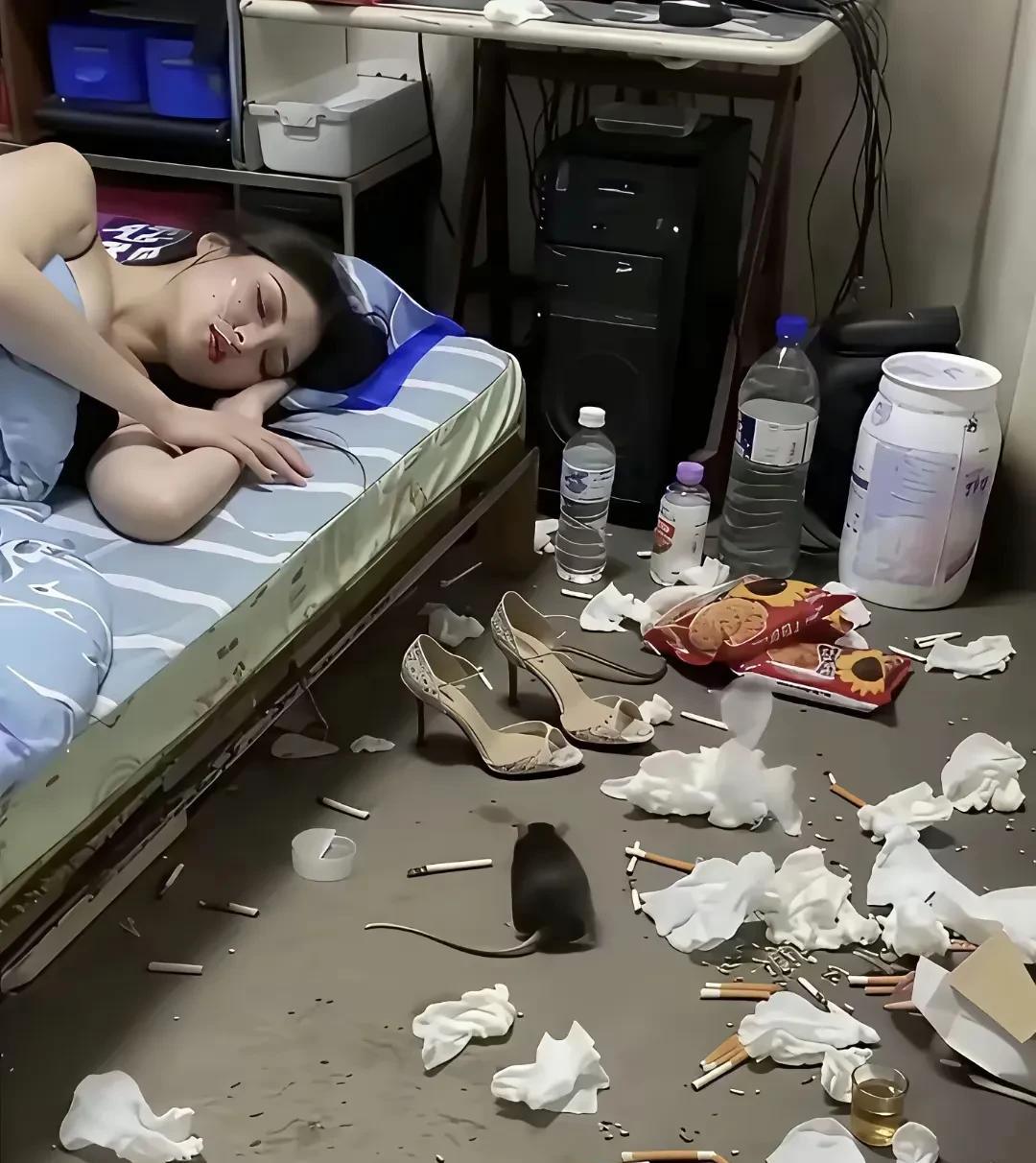 如果你娶到了这么一位老婆，每天啥事都不干，只知道睡觉，屋子也不收拾，饭也不做，彩